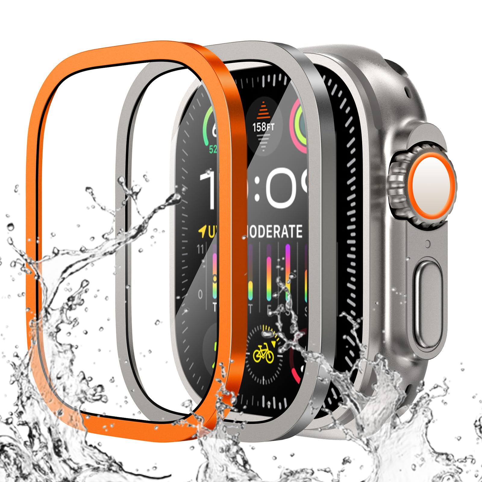 Smartwatch Watch Accessories - Verre trempé pour Apple Watch Ultra