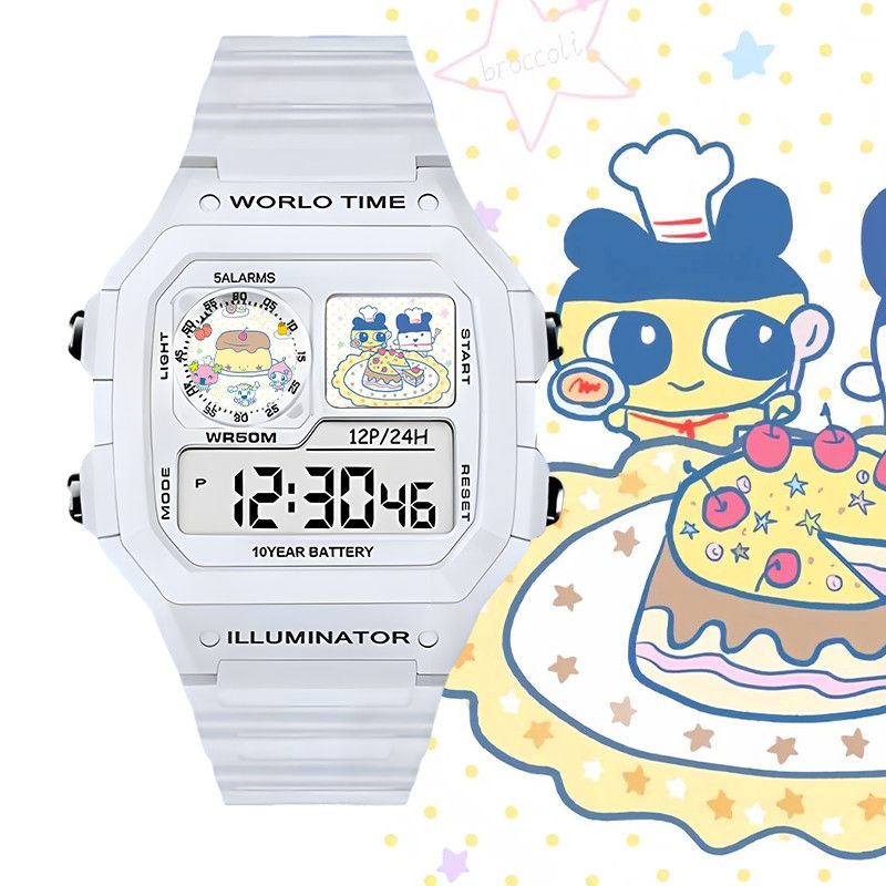 Smartwatch Watch Accessories - Montre électronique intelligente Tamagotchi Big Mouth