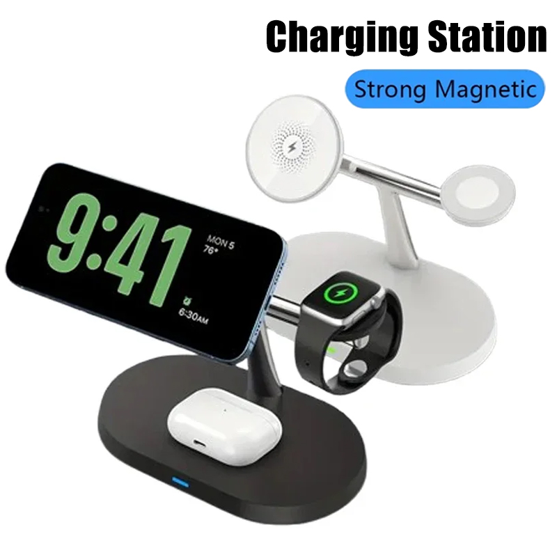 Wireless Charger Watch - Support de chargeur magnétique sans fil