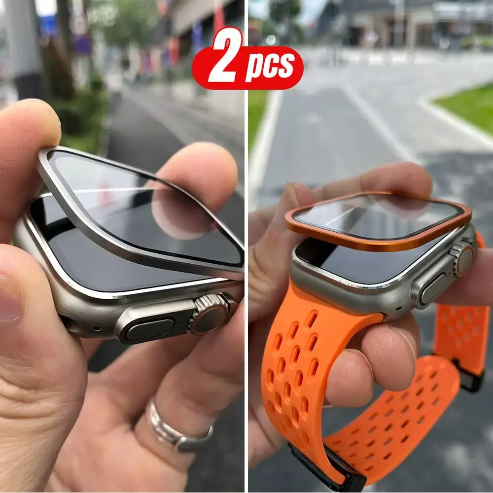 Cadre métallique en titane pou - Smartwatch Straps & Accessories avis et prix
