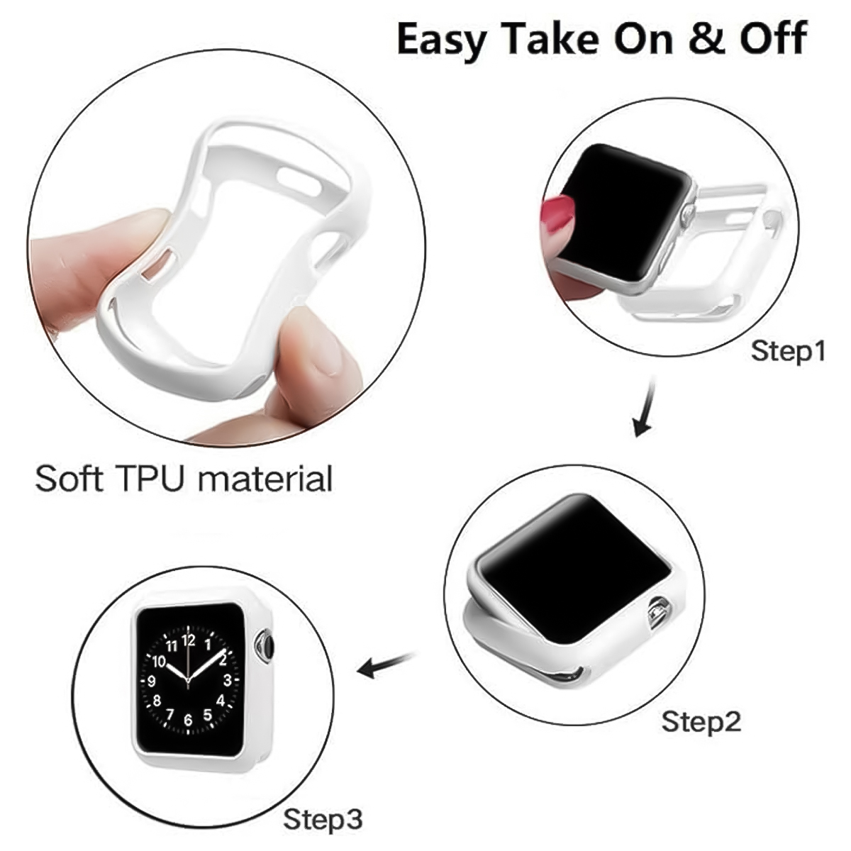 Coque en Silicone TPU pour Hua - Huawei Smartwatch Accessories avis et prix