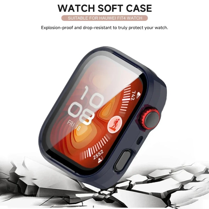 Boîtier PC en Silicone + verre - Huawei Smartwatch Accessories avis et prix