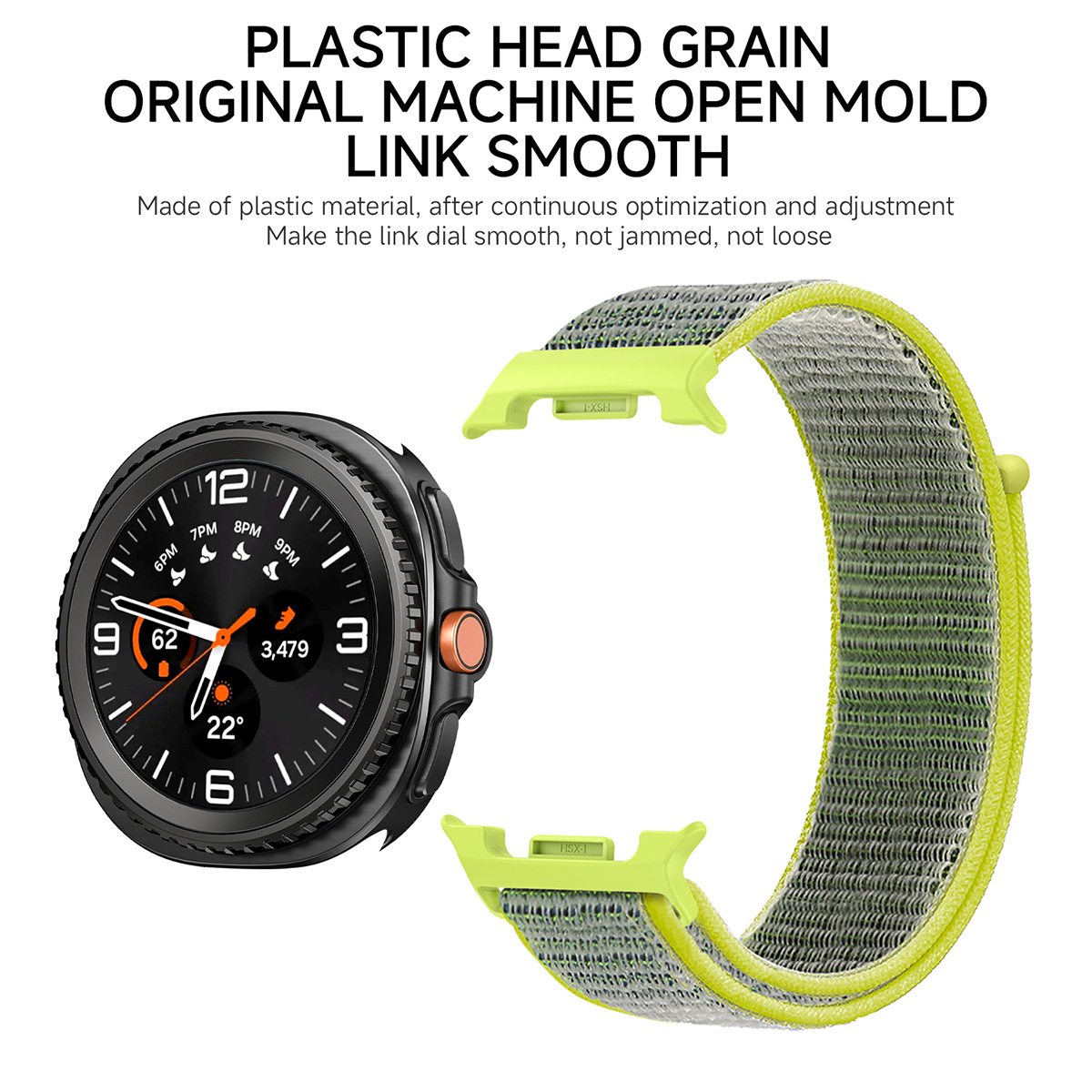 Bracelet à boucle en Nylon pou - Sport Loop Strap avis et prix