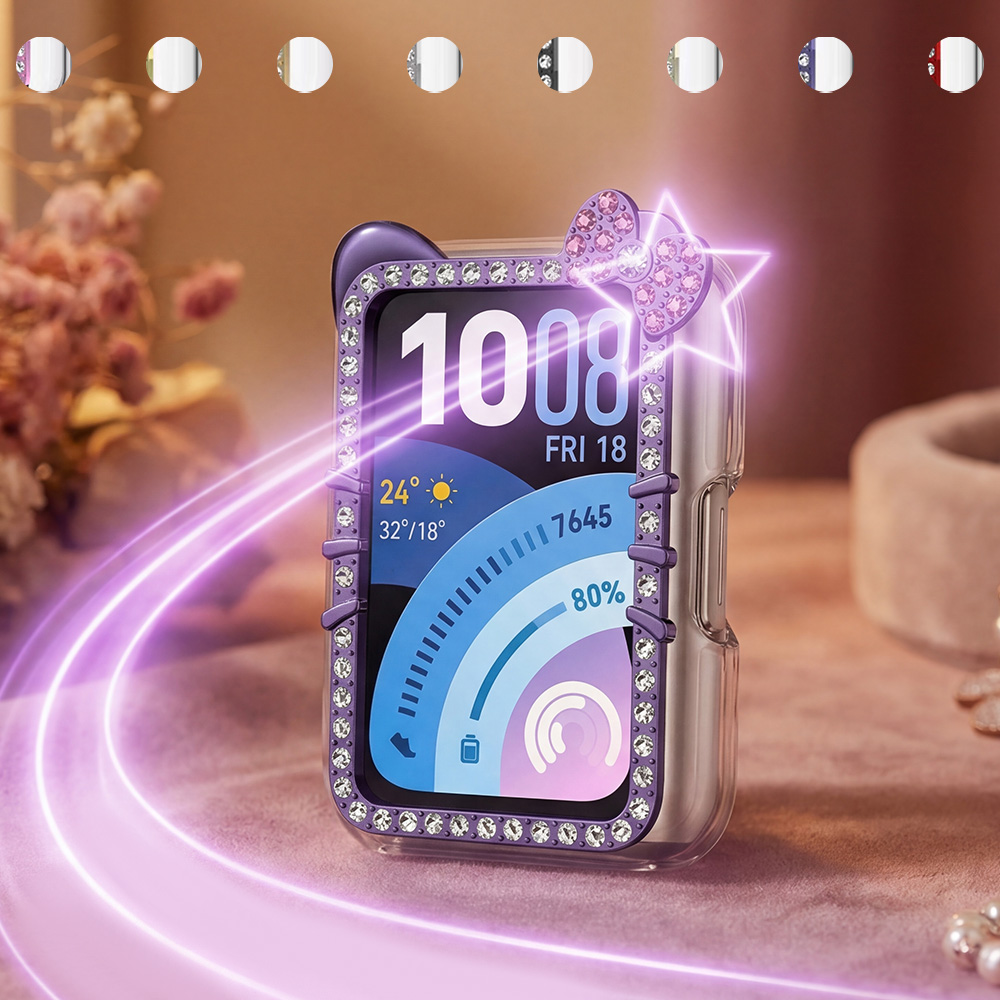Étui en diamant pour HUAWEI Ba - Huawei Smartwatch Accessories avis et prix