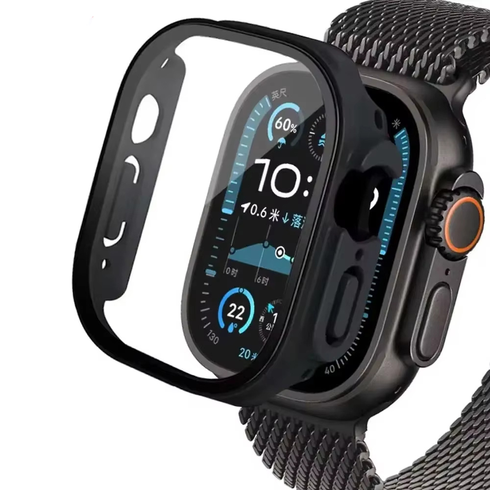 Verre + boîtier pour Apple Wat - Smartwatch Straps & Accessories avis et prix