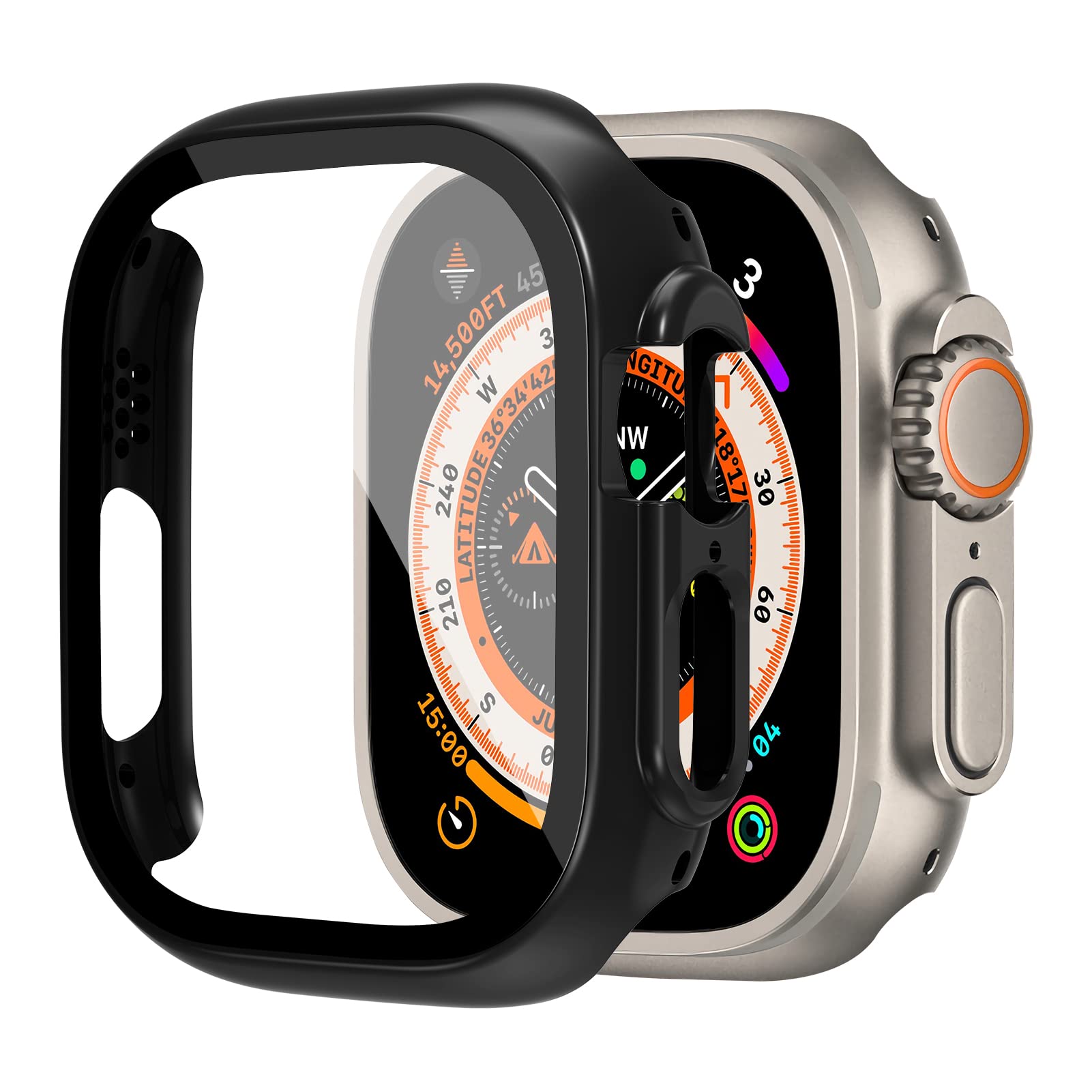 Verre + boîtier pour Apple Wat - Smartwatch Straps & Accessories avis et prix