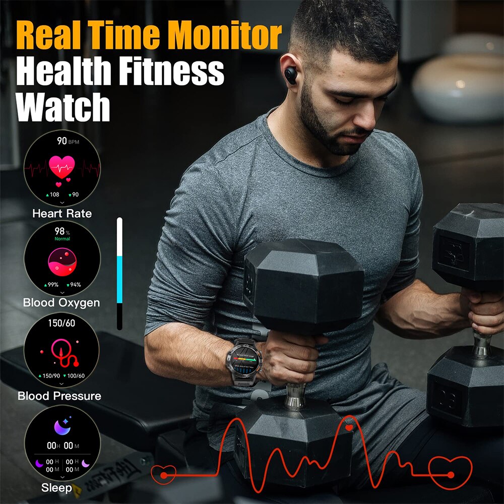 Montre connectée homme MEVADEN - Smartwatch Face avis et prix
