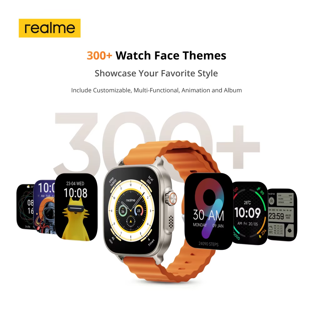 Version mondiale realme montre - Smartwatch Face avis et prix